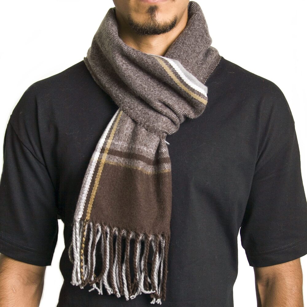 4044 Plaid Scarf Soft Winter Scarves Unisex,Fall Plaid,One Size